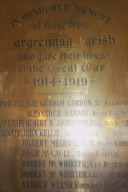 Knowe School Memorial, Bargrennan.